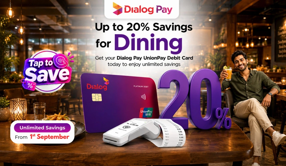 Dialog Pay Debit Card Mini Season - Dining