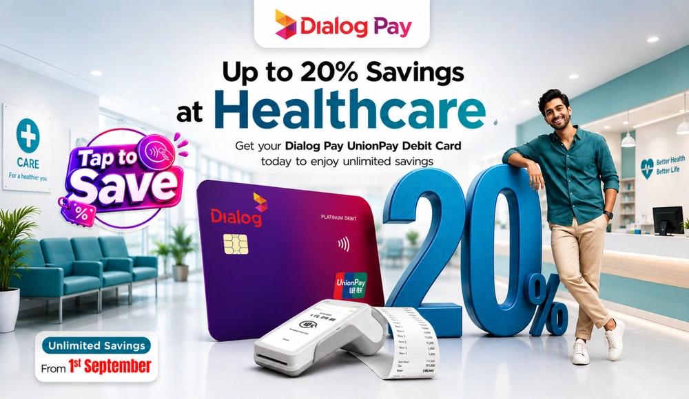 Dialog Pay Debit Card Mini Season - Healthcare