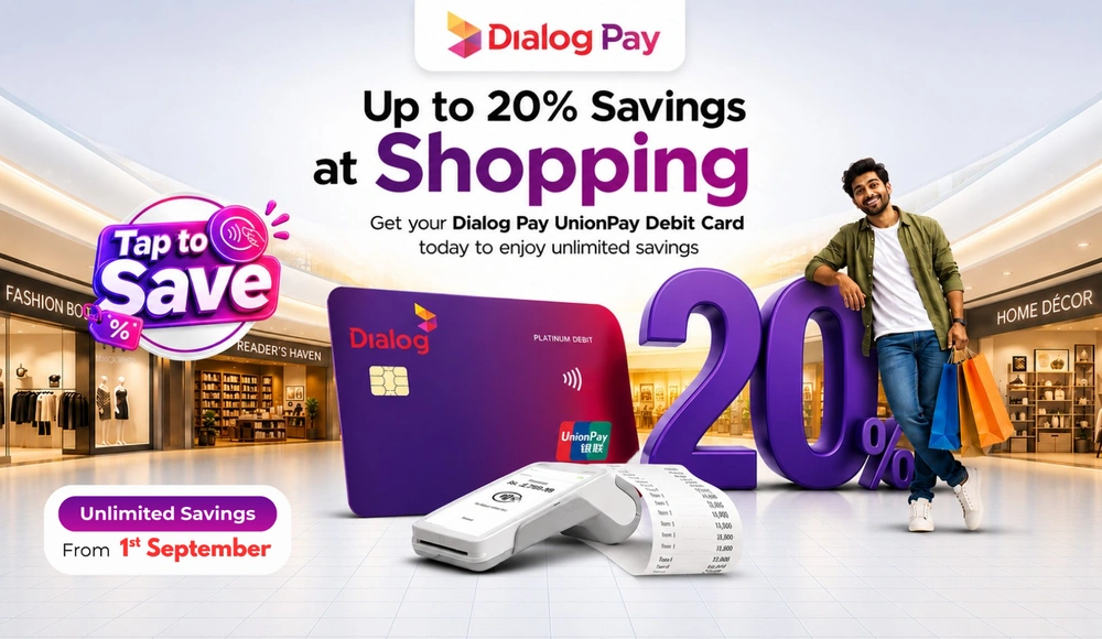 Dialog Pay Debit Card Mini Season - Shopping